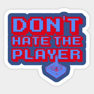 Gaming 8 Bit Player Sticker